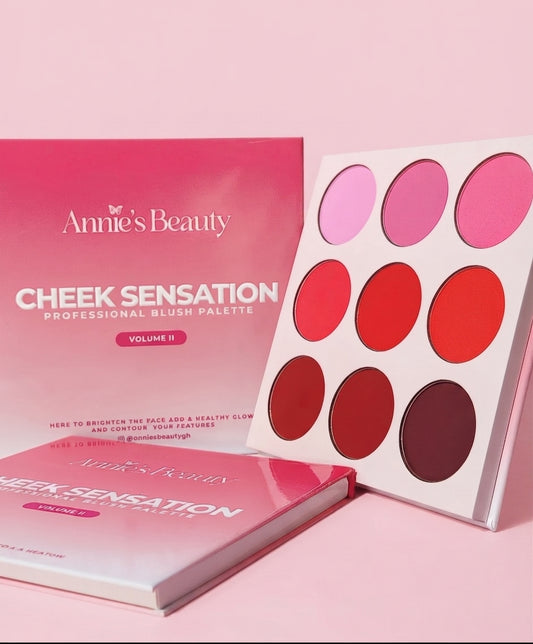 ANNIE’S BEAUTY - Palette blush « Cheek sensation » volume 2
